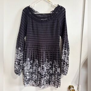 🎉4/30$🎉 Terra Nostra Off-Shoulder Smocked Dress – M 🌹